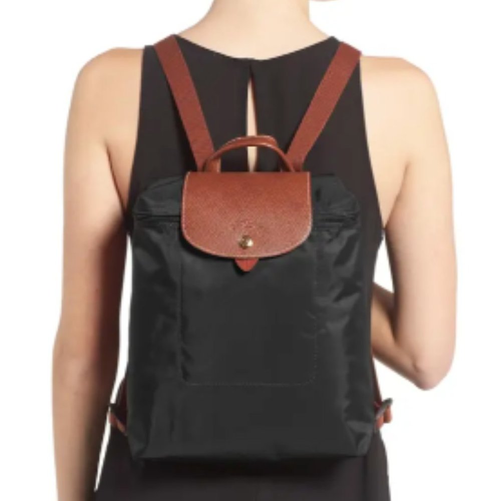 Longchamp Le Pliage Backpack Black
